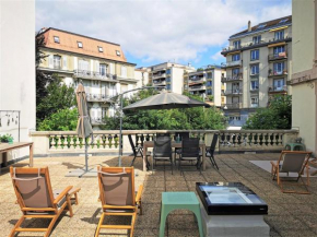 Very spacious big terrasse in the city center near the train station, Losanna
